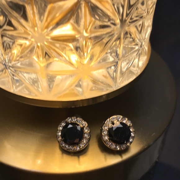 BLACK ONYX EARRINGS - Picture 6 of 6